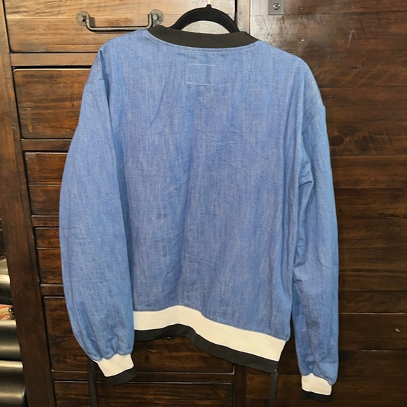 Defend Brooklyn DFBK oversized sweatshirt with awesome zipper detail size S - Picture 9 of 10